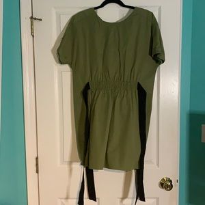 Zara short sleeve shirt with belt